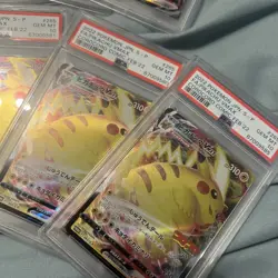 Pokemon Pikachu VMAX CoroCoro Comic Feb '22 JPN Full Art Promo 265/S-P PSA 10 x8 - Image 5