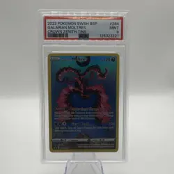 Pokemon Galarian Moltres Promo Holo SWSH284 SWSH Sword & Shield PSA 9 2023 - Image 1