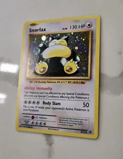 SNORLAX XY179 - XY PROMO BLACK STAR PROMOS ULTRA RARE PROMO POKEMON TCG 2016 - Image 2