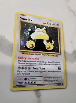 SNORLAX XY179 - XY PROMO BLACK STAR PROMOS ULTRA RARE PROMO POKEMON TCG 2016 - Image 3