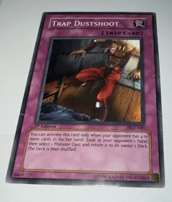 Yu-Gi-Oh! Trap Dustshoot PGD-049 1st Edition Lightly Played - Image 1