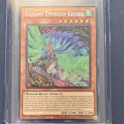 Radiant Typhoon Krosea SECRET RARE 1st Ed Yu-Gi-Oh! TCG - Image 1