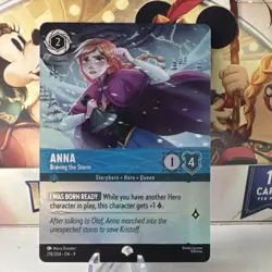 218/204 Anna - Braving the Storm - Epic - Fabled - Disney Lorcana - Image 1