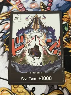 One Piece Awakening Of The New Era Don Card OP05 English Kaido & Monkey D Luffy - Image 1