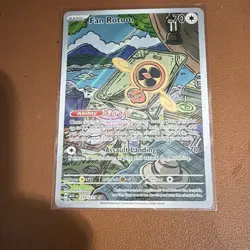 Pokemon Fan Rotom 250/217 ASCn Holo Rare Basic HP 70 Attack 70 Pokemon TCG Card - Image 1