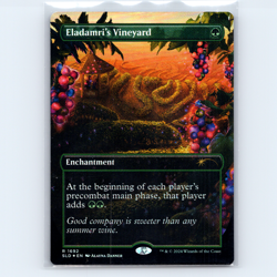 MTG Eladamri's Vineyard #1692 SLD Secret Lair Drop Series Foil R NM Magic Card - Image 1