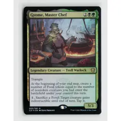 MTG Gyome Master Chef #5 C21 Commander 2021 Foil M NM Magic Card - Image 1