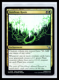 MTG Insidious Roots Foil #208 Murders at Karlov Manor Uncommon Magic Card NM - Image 1