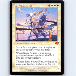 MTG Serra Avatar Retro Frame 272 DMR Dominaria Remastered Normal M NM Magic Card - Image 1