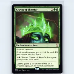 MTG Crown of Skemfar #13 KHC Commander: Kaldheim Normal R NM Magic Card - Image 1