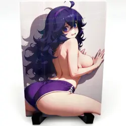 PokeGirl Hex Maniac Sexy Hot Anime Waifu Girl Doujin Lewd Goddess Story Art Card - Image 1
