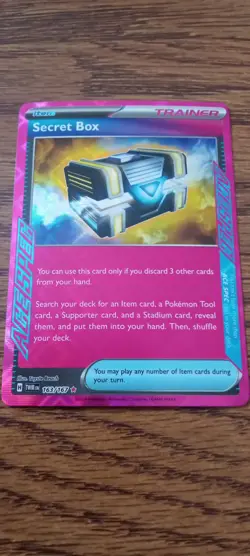 2024 Pokemon Card- Twilight Masquerade-Secret Box #163/167 Holo *NM-M*🔥 - Image 1