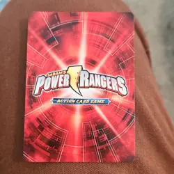 Saban Power Rangers ACG Green Mighty Morphin Ranger Assist Card 4-111 - Image 2