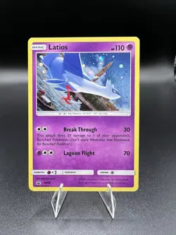Latios #SM88 - Sun & Moon Black Star Promo - Cosmos Holo Pokemon Card - Image 1