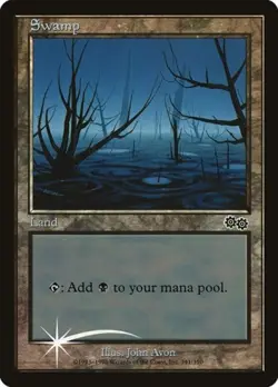 Swamp (1999) -Foil Near Mint MTG Promos: Arena - Image 1