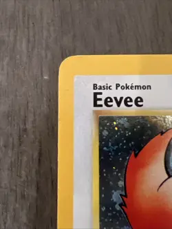 Eevee Black Star Promo 2000 Pokemon Card - Image 2