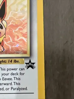 Eevee Black Star Promo 2000 Pokemon Card - Image 5