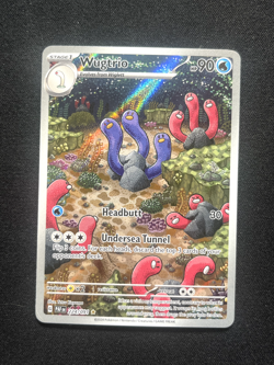 Wugtrio 224/091 SV: Paldean Fates Holo Illustration Rare Pokemon Card NM - Image 1