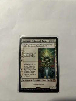 MTG Summon: Knights Of Round #36 Final Fantasy Magic The Gathering Mythic Rare - Image 1