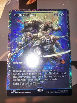 magic the gathering tmnt Turtles In Time Fractured Foil Showcase - Image 1