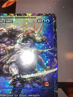 magic the gathering tmnt Turtles In Time Fractured Foil Showcase - Image 5