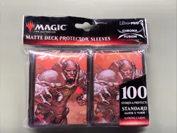 Karn-Magic the Gathering Matte Deck Protector Sleeves 100 Standard Ultra Pro-New - Image 1
