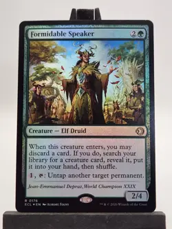 Formidable Speaker FOIL Lorwyn Eclipsed 0176 Magic the Gathering MTG NM+ - Image 1