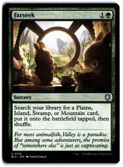 Farseek NM BLC Commander: Bloomburrow MTG - Image 1