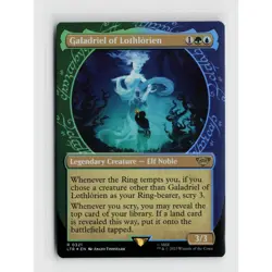MTG Galadriel of Lothlorien Showcase #321 LOTR The Lord of the Rings Foil R NM - Image 1