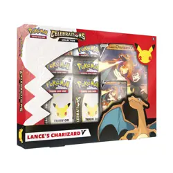 Pokemon TCG Celebrations V Box Lance's Charizard V 820650809392 - Image 1