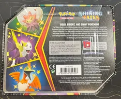 Pokemon TCG Boltund V Shining Fates Brand New Factory Sealed Tin Box - Image 4