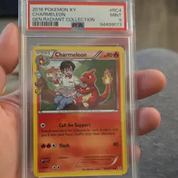Pokemon TCG Charmeleon Generations Radiant Collection Common 90 HP RC4 PSA 9 - Image 1