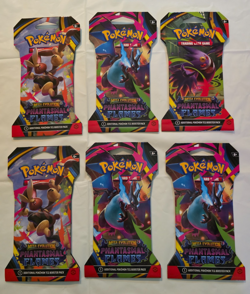 Pokemon TCG Phantasmal Flames Mega Evolution x6 Sleeved Booster Pack Lot (2/2) - Image 1