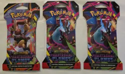 Pokemon TCG Phantasmal Flames Mega Evolution x6 Sleeved Booster Pack Lot (2/2) - Image 3
