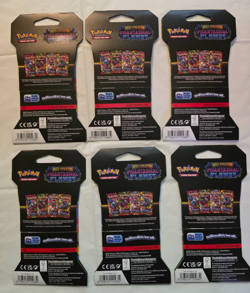 Pokemon TCG Phantasmal Flames Mega Evolution x6 Sleeved Booster Pack Lot (2/2) - Image 4