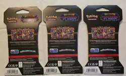 Pokemon TCG Phantasmal Flames Mega Evolution x6 Sleeved Booster Pack Lot (2/2) - Image 5