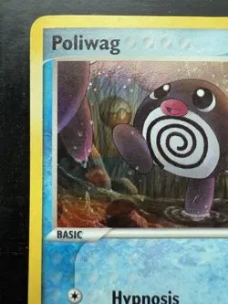 Pokemon Poliwag EX Unseen Forces Reverse Holo Common 67/115 Stamped (LP) - Image 2