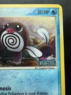 Pokemon Poliwag EX Unseen Forces Reverse Holo Common 67/115 Stamped (LP) - Image 3