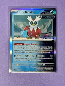 TCG Pokemon Iron Bundle - 058 (Prerelease) [Staff] 058 Sv: Scarlet & Violet - Image 1
