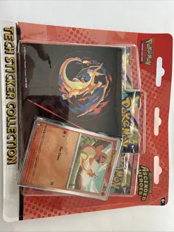 Pokemon TCG Ascended Heroes Tech Sticker Collection 2 Set GASTLY & CHARMANDER - Image 2