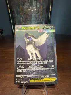 Pokemon Mega Absol EX 180/132 Me01 Mega Evolution Holo Special Rare 280 HP - Image 1