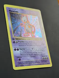 Pokemon Mewtwo 10/102 Holo 1st Edition Base Set - HP - Image 2