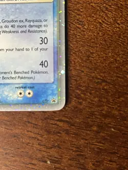 Kyogre EX 037 Holo Pokemon TCG Nintendo Black Star Promo 2006 - Image 5