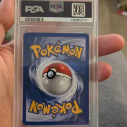 Pokemon TCG Misty's Seadra Gym Heroes Holo Rare Prerelease 70 HP PSA 8 009/132 - Image 2