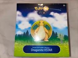 Pokemon GO Dragonite VSTAR Premier Deck Holder Collection 820650870798 - Image 1