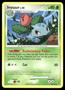 Pokemon Tcg Ivysaur #62 Pokemon Supreme Victors LP - Image 1