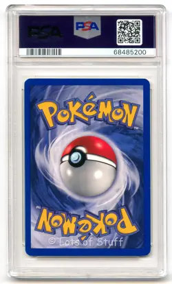 PSA 9 MINT Brock's Vulpix W Stamp Promo 2000 Pokemon WOTC Top Deck 37/132 -00 - Image 2