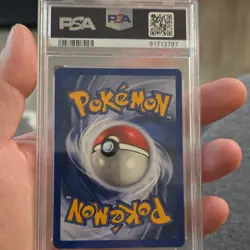 Pokemon TCG Charizard Base Set Holo Rare Dragon 120 HP 100 Attack PSA 7 004/102 - Image 2