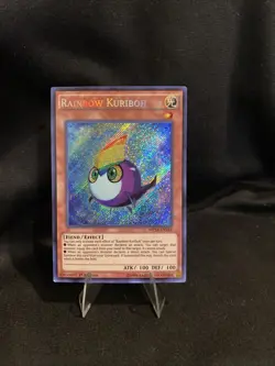 Yugioh Rainbow Kuriboh MP14-EN188 Secret Rare 1st Ed - Image 1