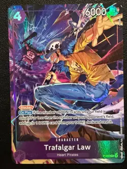 Trafalgar Law (Illustration Box Vol.6) P-093 One Piece Promotion Cards Foil NM - Image 1